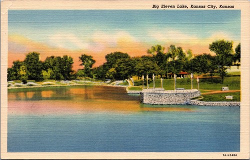 Big eleven lake kansas - lake, city
