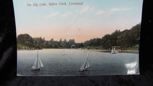 Postcard the big lake sefton - postcard:,