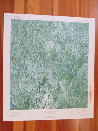 Big lake florida 1976 mappa - big,