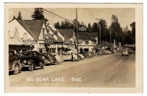 Cartolina epoca big bear - big,